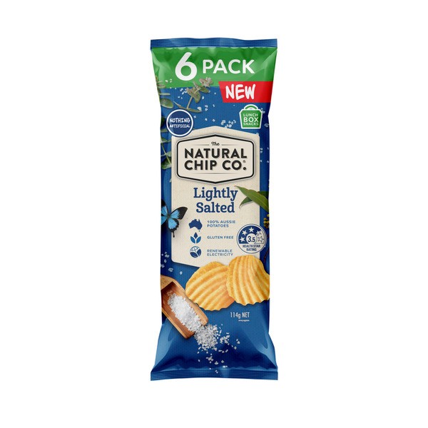 Natural Chip Co Salted 6 pack | 90g