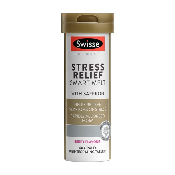 Swisse Ultiboost Smart Melts Stress Relief | 60 pack