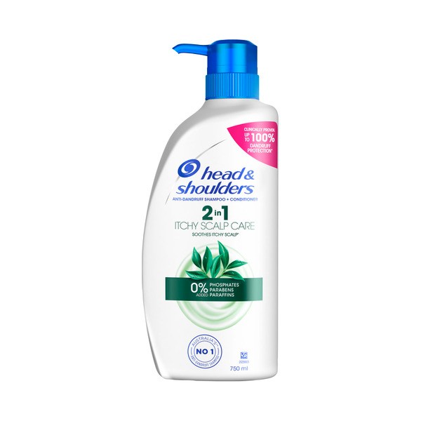 Head & Shoulders Itchy Scalp 2 In 1 Anti-Dandruff Shampoo & Conditioner | 750mL