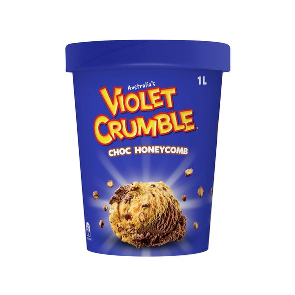 Violet Crumble Ice Cream Tub | 1L
