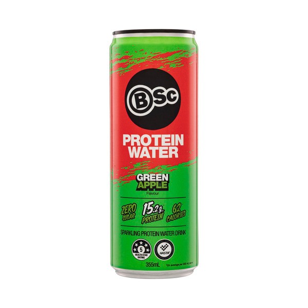 BSc Bodyscience Protein Water Green Apple | 355mL