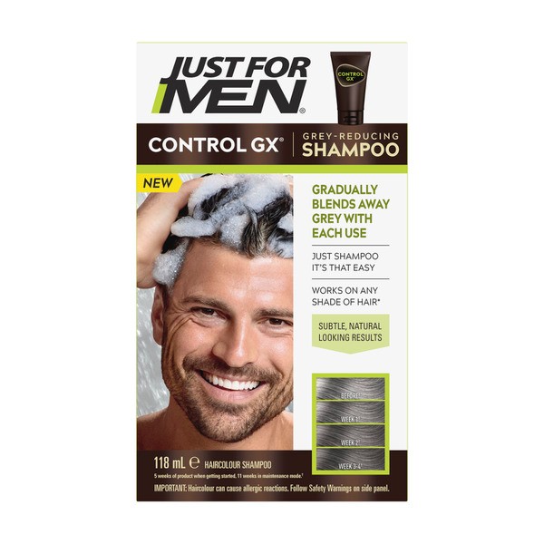 Just For Men Control Gx Grey Reducing Shampoo | 118mL