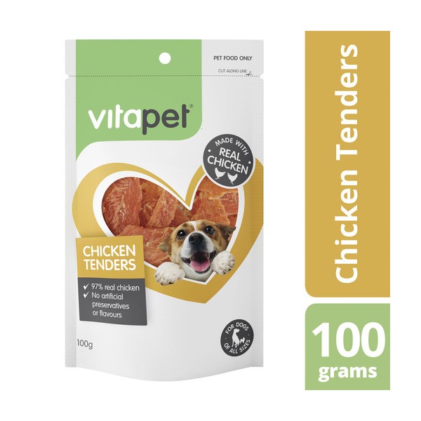 Vitapet Jerhigh Chicken Tenders Dog Treats | 100g