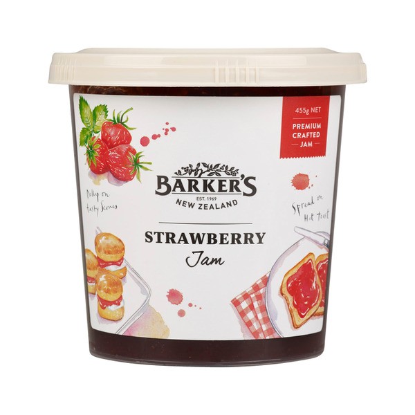 Barker's Strawberry Jam | 455g