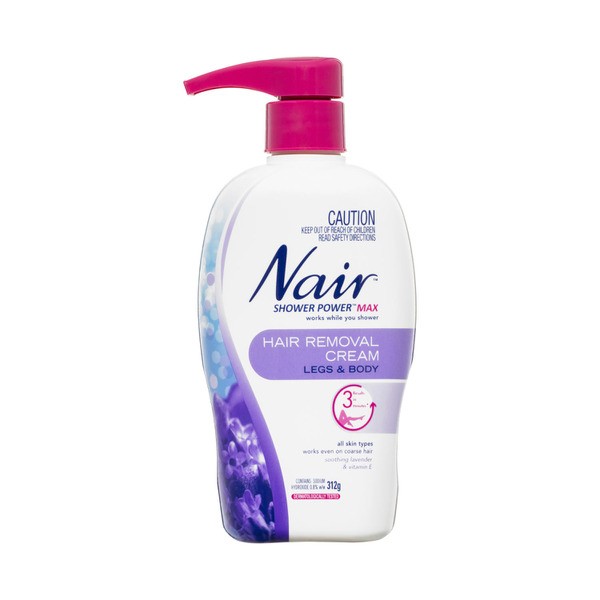 Nair Shower Power Max Hair Removel Cream | 312g