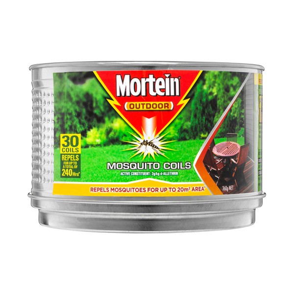 Mortein Outdoor Coil Burner Mosquito Repellent | 30 pack