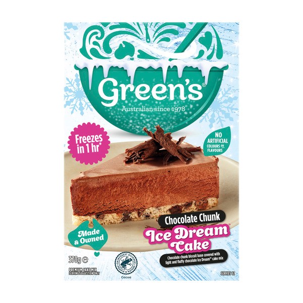 Greens Chocolate Chunk Ice Dream Cake | 370g