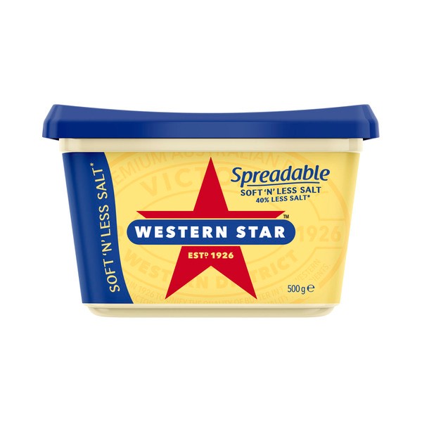 Western Star Spreadable Blend Reduced Salt | 500g