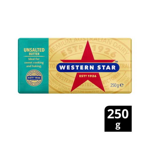 Western Star Unsalted Butter | 250g