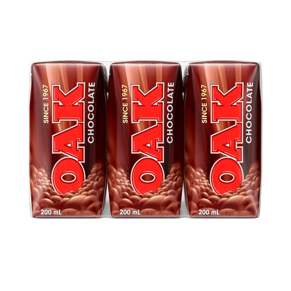 Oak Uht Flavoured Miilk Chocolate 6x200mL | 6 pack