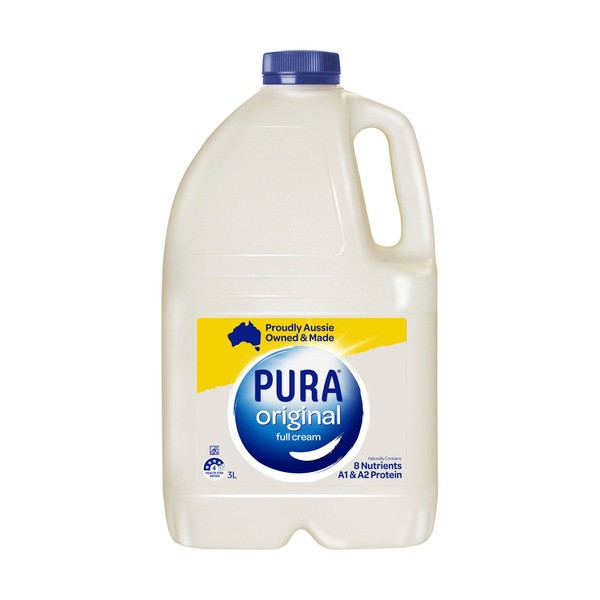 Pura Milk Full Cream | 3L