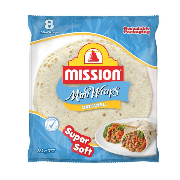 Mission Original  Mini Wraps 8 pack | 384g