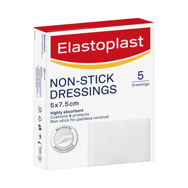 Elastoplast Non Stick Pads | 5 pack