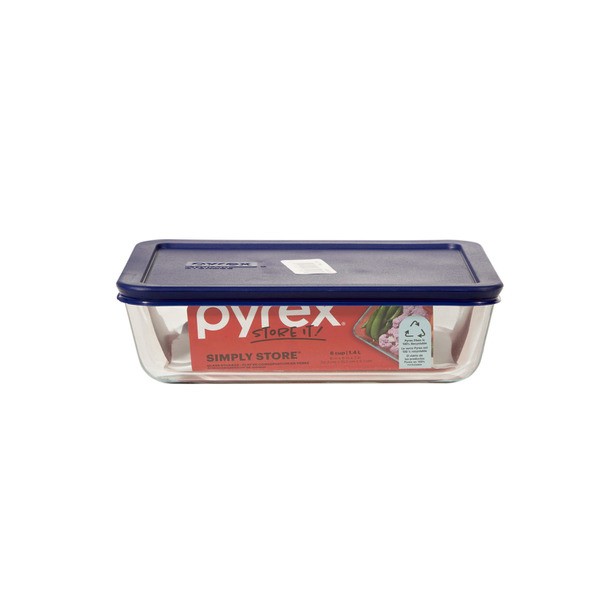 Pyrex Simply Store Glass Rectangle Container 1.4L | 1 each
