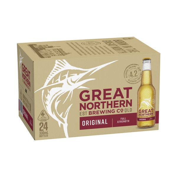 Great Northern Original Lager Bottle 330mL | 24 Pack