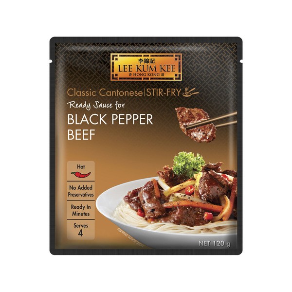 Lee Kum Kee Ready Sauce Black Pepper Beef | 120g