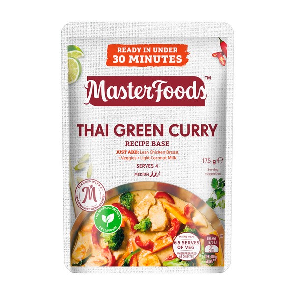 MasterFoods Thai Green Curry Recipe Base | 175g