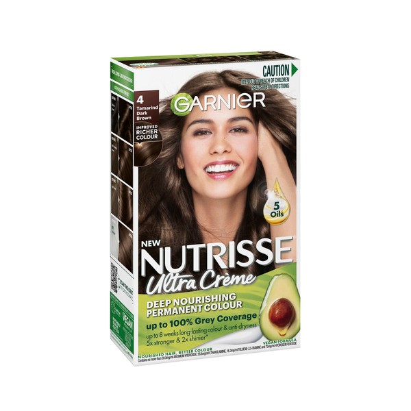 Garnier Nutrisse 4 Tamarind Permanent Hair Colour | 1 pack