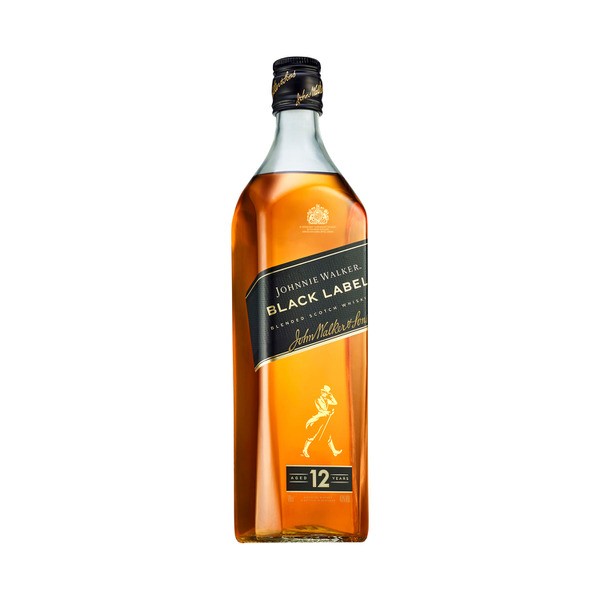 Johnnie Walker Black Label 12YO Scotch Whisky 700mL | 1 Each