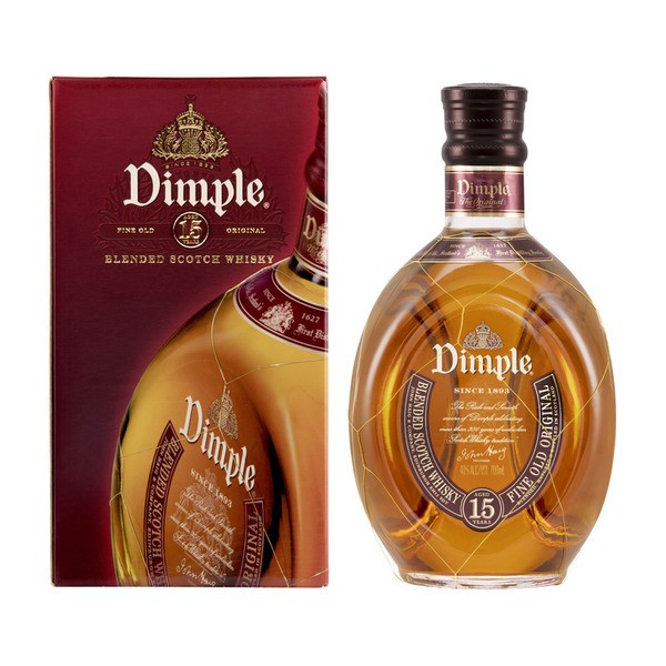 Dimple 15YO Scotch Whisky 700mL | 1 Each