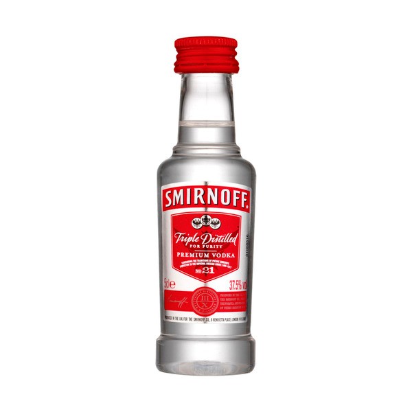 Smirnoff Vodka 50mL | 1 Each