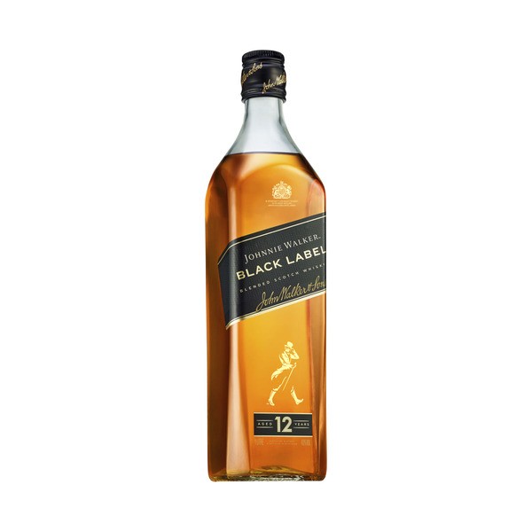 Johnnie Walker Black Label 12YO Scotch Whisky 1L | 1 Each