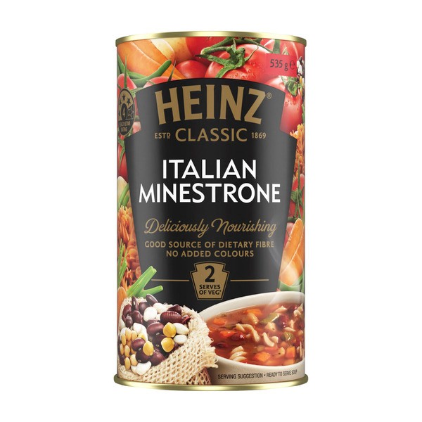 Heinz Classic Italian Minestrone Soup Can | 535g