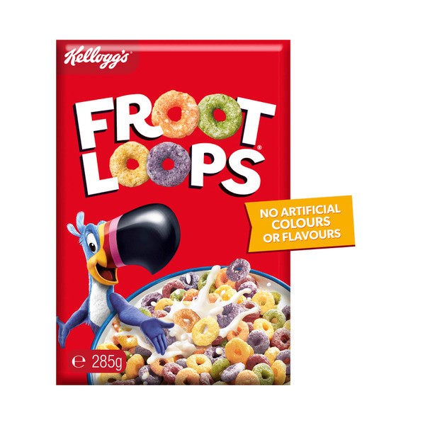 Kellogg's Froot Loops Breakfast Cereal | 285g