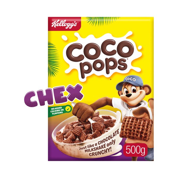 Kellogg's Coco Pops Chex Chocolatey Breakfast Cereal | 500g