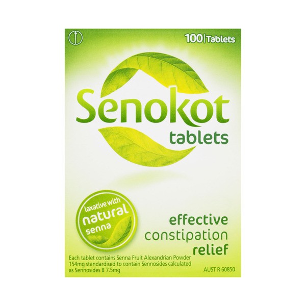 Senokot Lemon Laxative Tablets | 100 pack