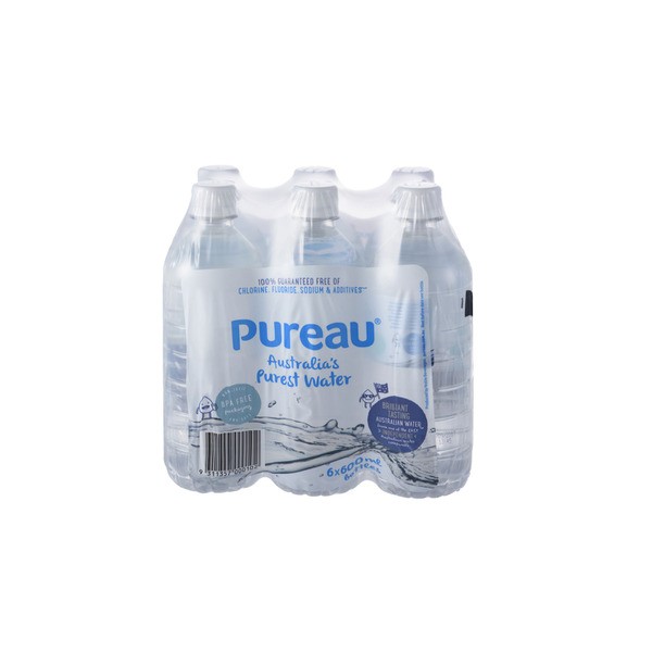 Pureau Pure Water 600mL | 6 pack