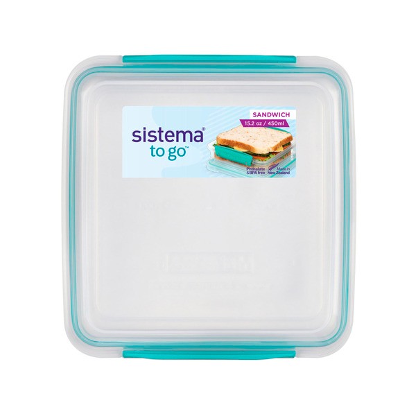 Sistema To Go Sandwich Box | 1 each