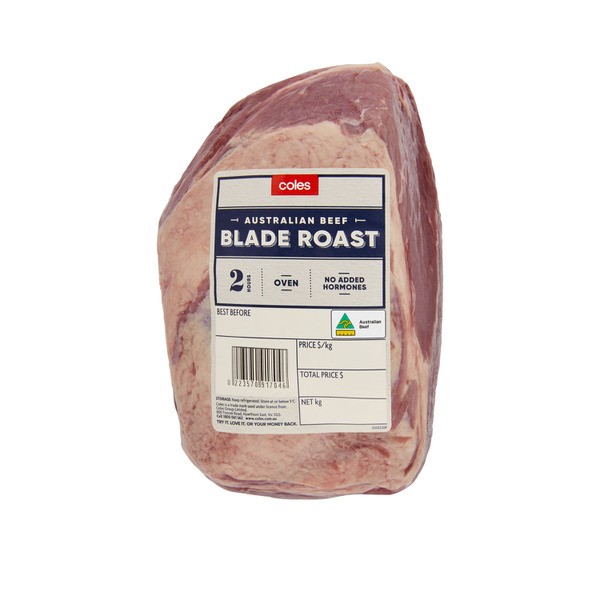 Coles Beef Blade Roast | approx. 1.42kg