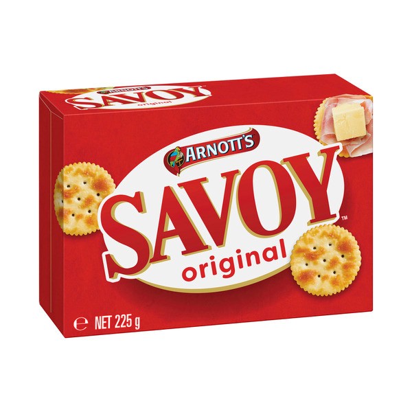 Arnott's Savoy Crackers Original | 225g