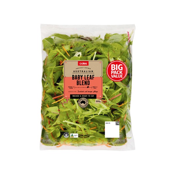 Coles Australian Salad Family Baby Leaf Blend | 300g