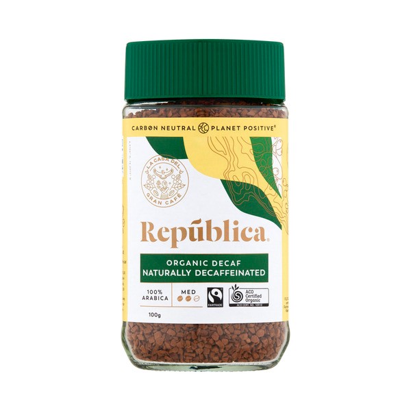 Republica 100% Pure Coffee Decaffeinated | 100g