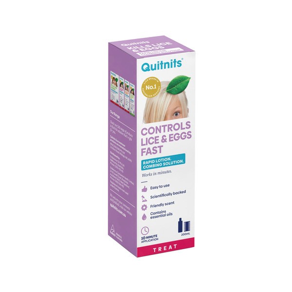 Quit Nits Rapid Head Lice Lotion | 200mL