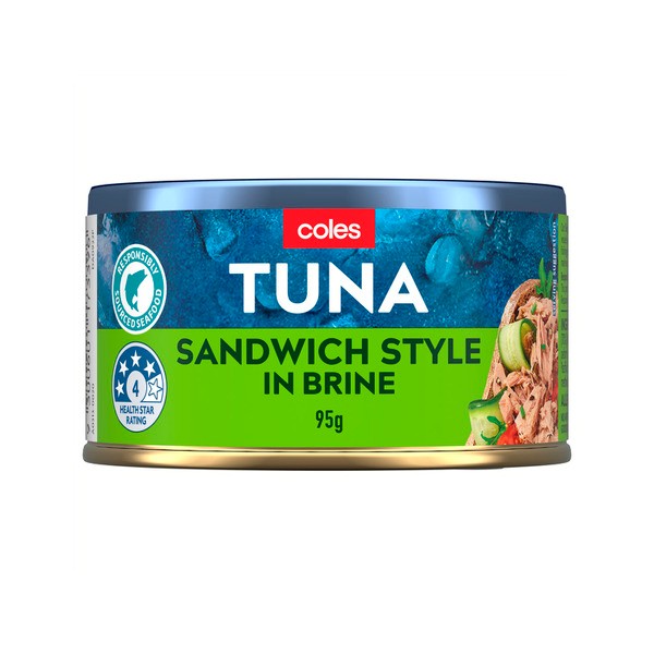 Coles Tuna Sandwich In Brine | 95g