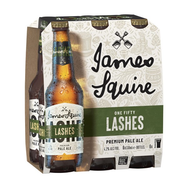 James Squire 150 Lashes Pale Ale Bottle 330mL | 6 Pack