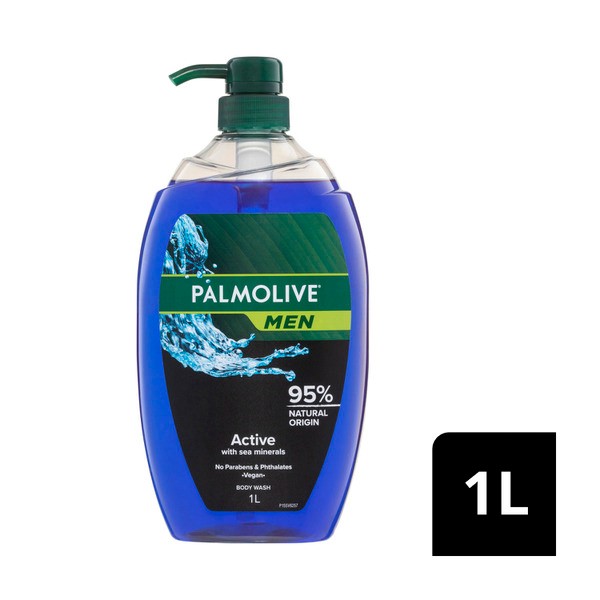 Palmolive Naturals Men Active Body Wash | 1L