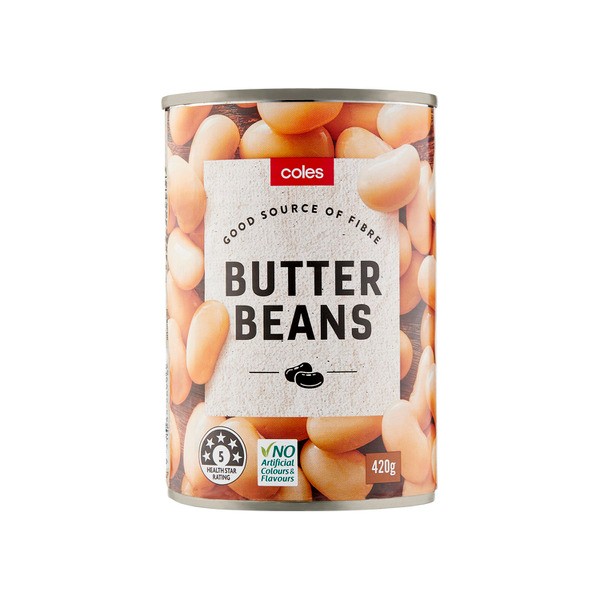Coles Beans Butter | 420g