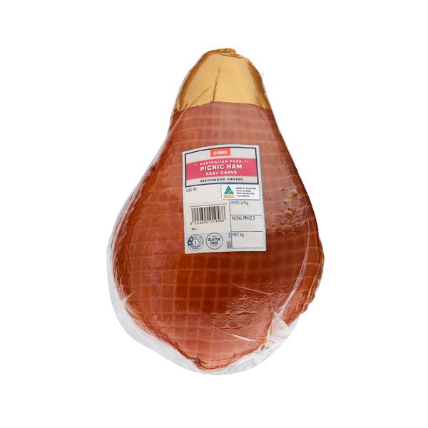 Coles Beechwood Smoked Picnic Ham | approx. 3.1kg