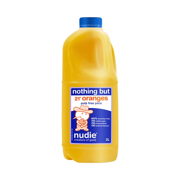 Nudie Pulp Free Oranges Juice Chilled | 2L