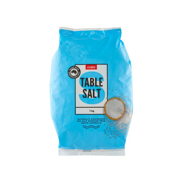 Coles Table Salt | 1kg