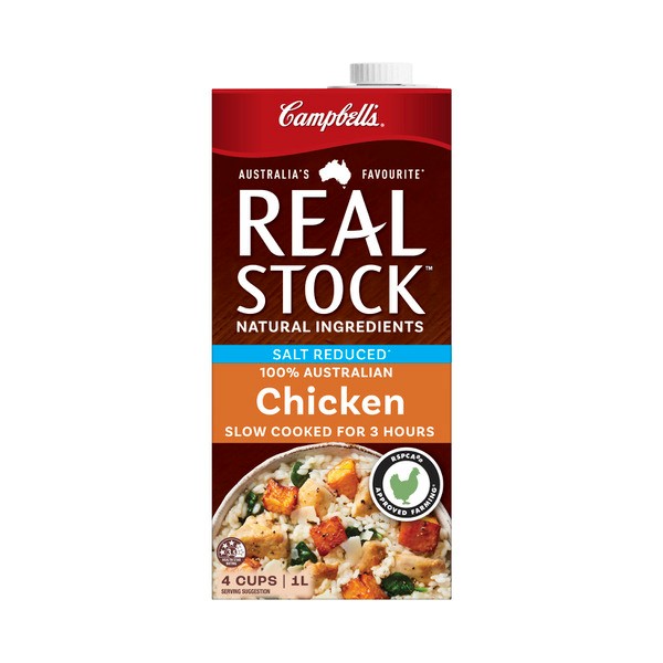 Campbell's Real Stock Chicken Stock Salt Reduced | 1L