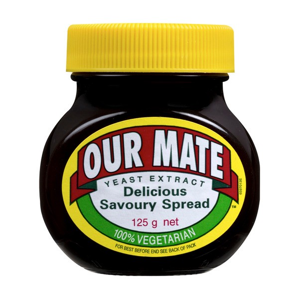 Our Mate Yeast Extract Delicious Savoury Spread | 125g