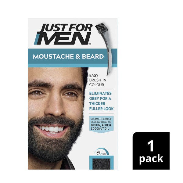 Just For Men Moustache-Beard Black | 1 each