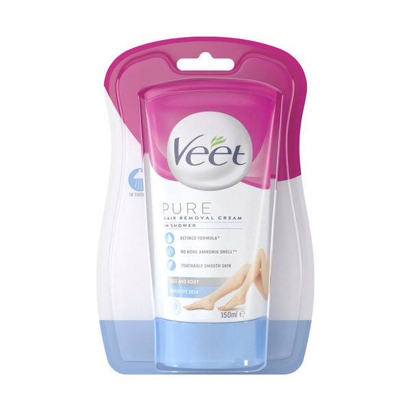 Veet In Shower Sensitive Hair Removal Cream | 150g