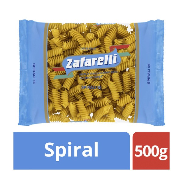 Zafarelli Spirali Pasta No 56 | 500g