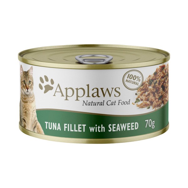 Applaws Tuna Fillet with Seaweed Canned Cat Food | 70g